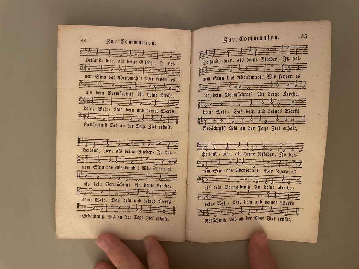 Bücher: Kirchenliederbuch Bern 1828 – Gebraucht aus Fribourg von Mymikrakra01 4