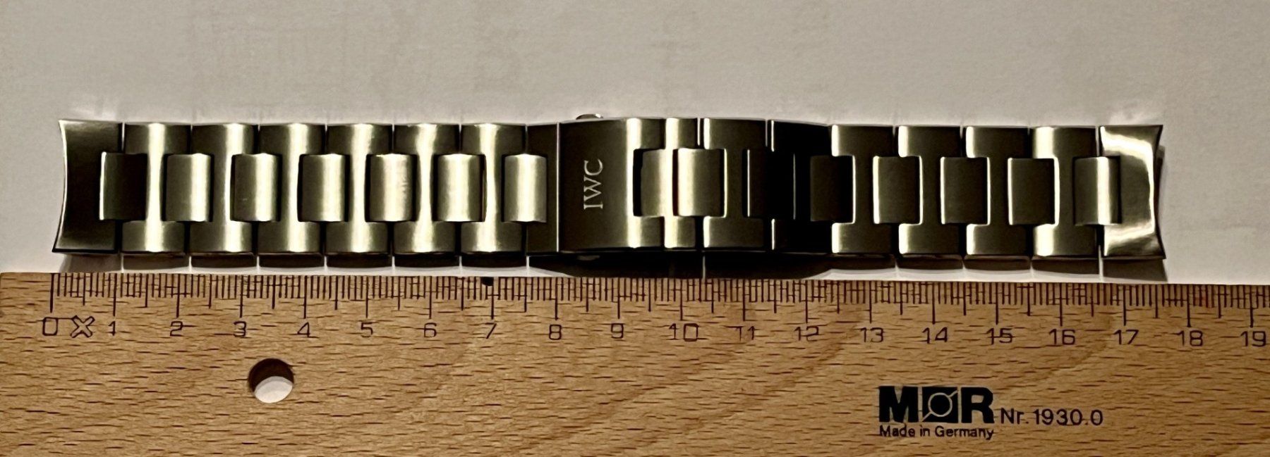 IWC Bracciali & Braccialetti: IWC Band Aquatimer Edelstahl 22mm – Usato da Neuhausen venduto da Dr17 1