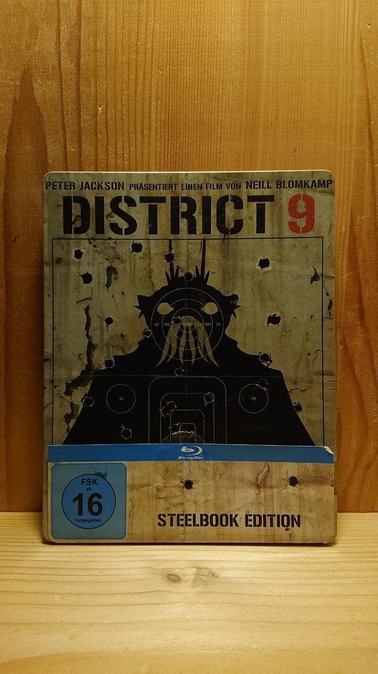 Tutti i DVDs: DISTRICT 9 Blu-Ray Steelbook – Usato da Wilderswil venduto da Exebub
