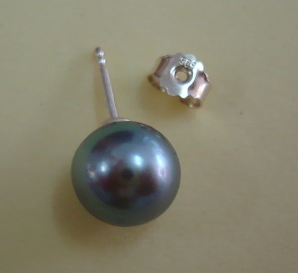 Perle (finte): Tahiti Perlen Ohrstecker – Nuovo e nell'imballaggio originale da Suhr venduto da Maxmusic2308 1
