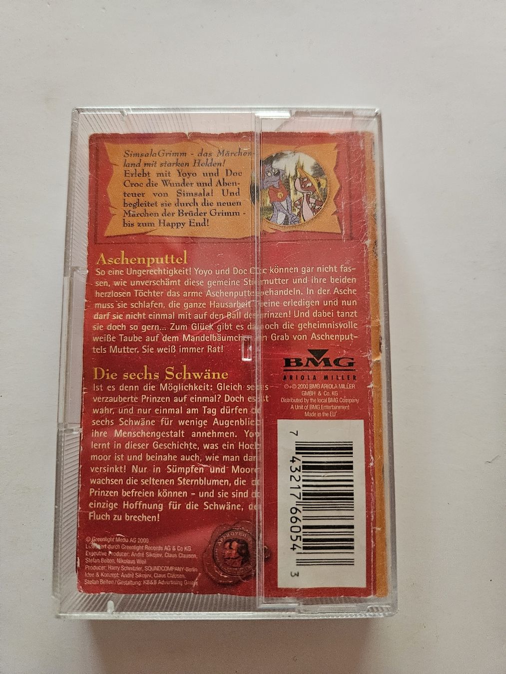 Musicassette: Simsala Grimm - Aschenputel / Kassette #WT18 – Usato da Oberdorf BL venduto da BaldenEagle 2