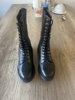 Damenschuhe Stiefel schwarz Grösse 38 guter Zustand