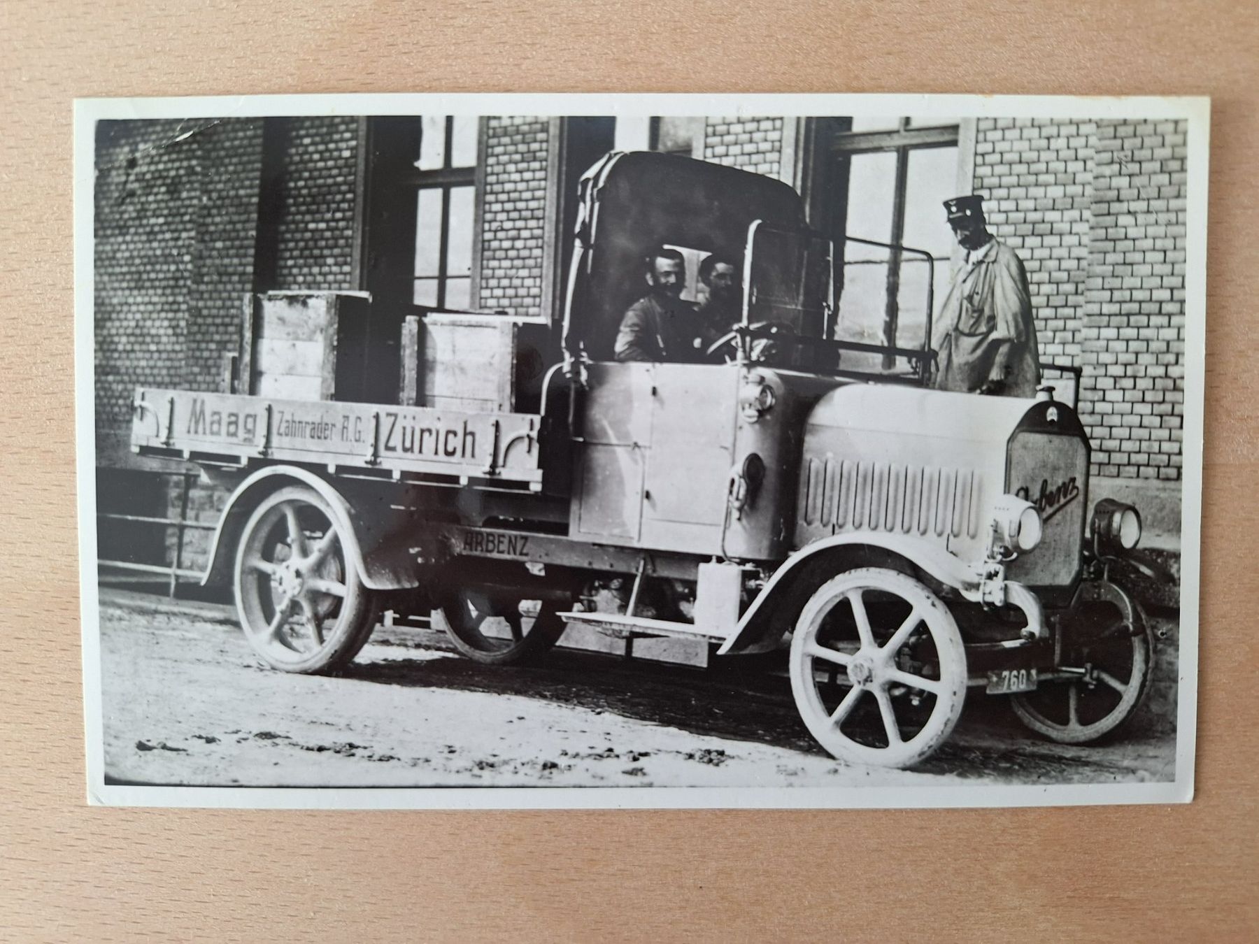 Poster & Bilder: Foto LKW, Arbenz – Gebraucht aus Lohn-Ammannsegg von Beo71