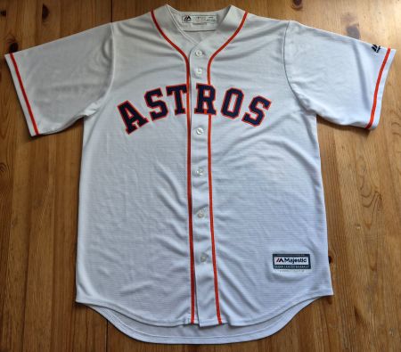 Houston Astros Trikot Majestic Gr. M Baseball MLB USA