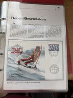 8 Belege Skifahren Cran Montana 1987