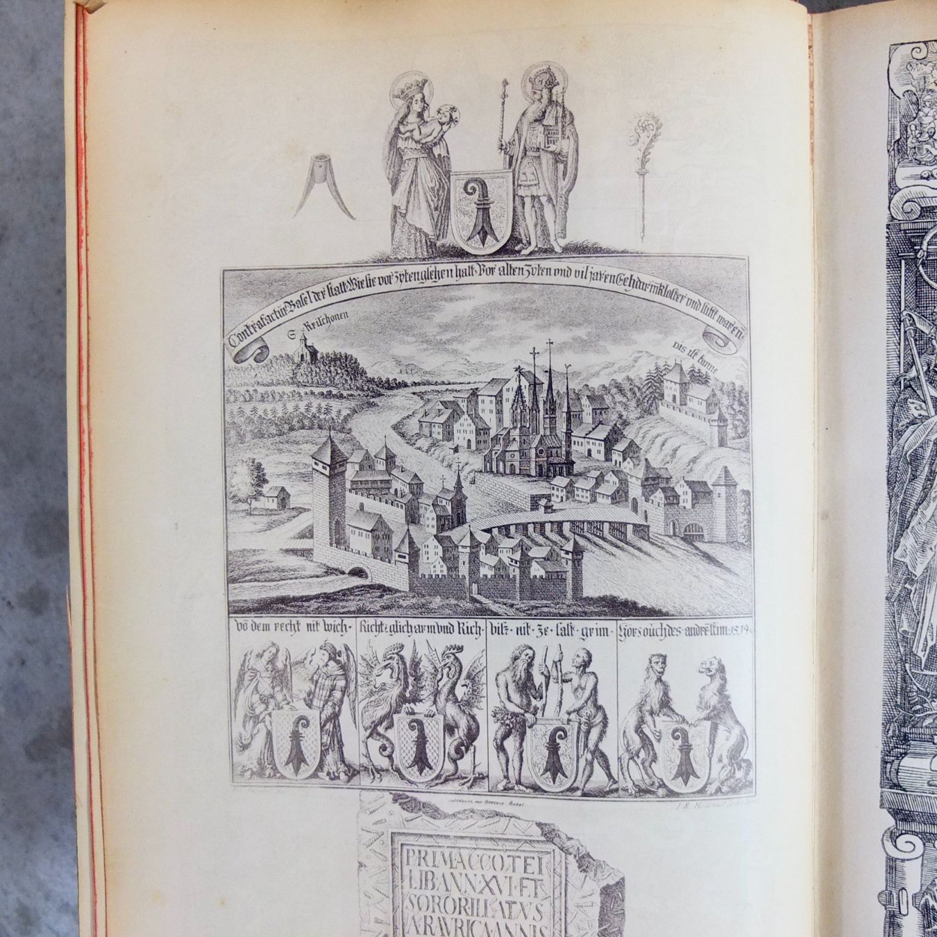 Libri: Basler Chronik, Daniel Bruckner, 1588/1765/1883 – Usato da Basel venduto da Brocki-auf-dem-Wolf 3