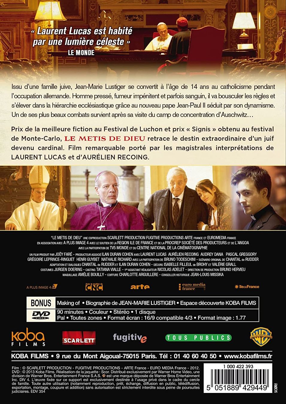 Tutti i DVDs: DVD - (2012) Le métis de Dieu – Nuovo (secondo la descrizione) da Lausanne venduto da pipo_2017 1