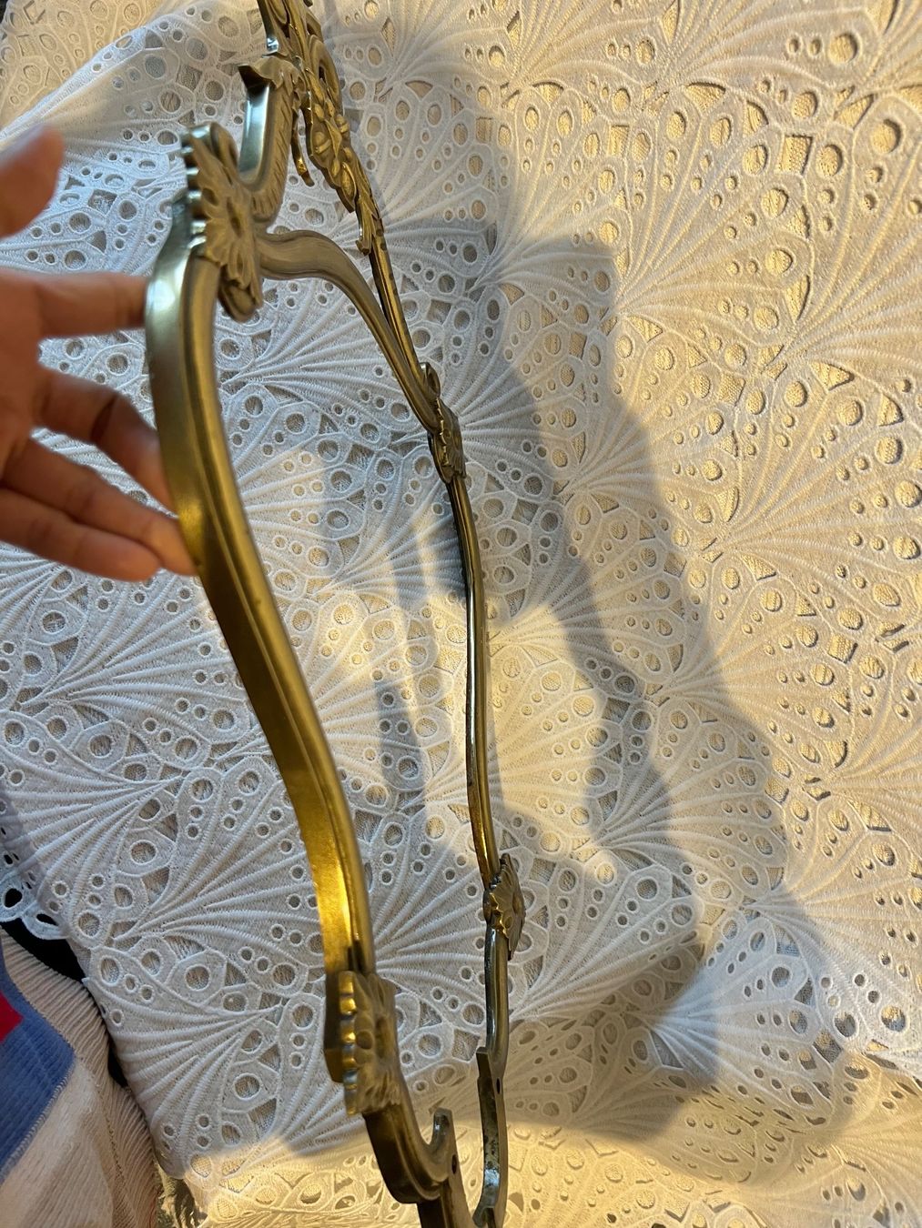 Bilderrahmen: Messing Rahmen  Spiegelrahmen 2600 Gram – Gebraucht aus Frenkendorf von Only1 3