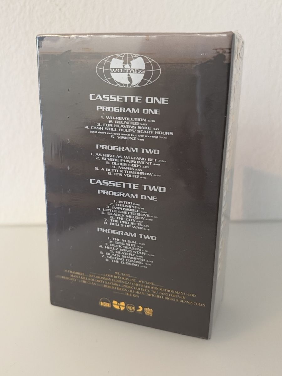 Musicassette: Wu Tang Forever / Sealed / Doppel-Tape – Nuovo e nell'imballaggio originale da Wittenbach venduto da therealmoonstone 1