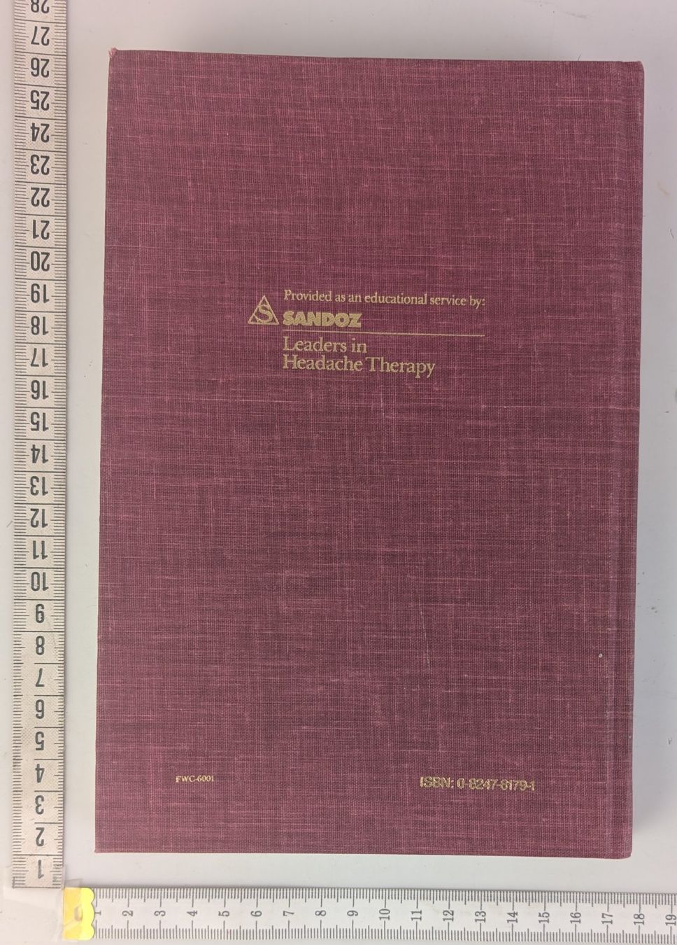 Libri: DRUG THERAPY FOR HEADACHE By R. Michael Gallagher – Usato da Zürich venduto da axolottchen 1