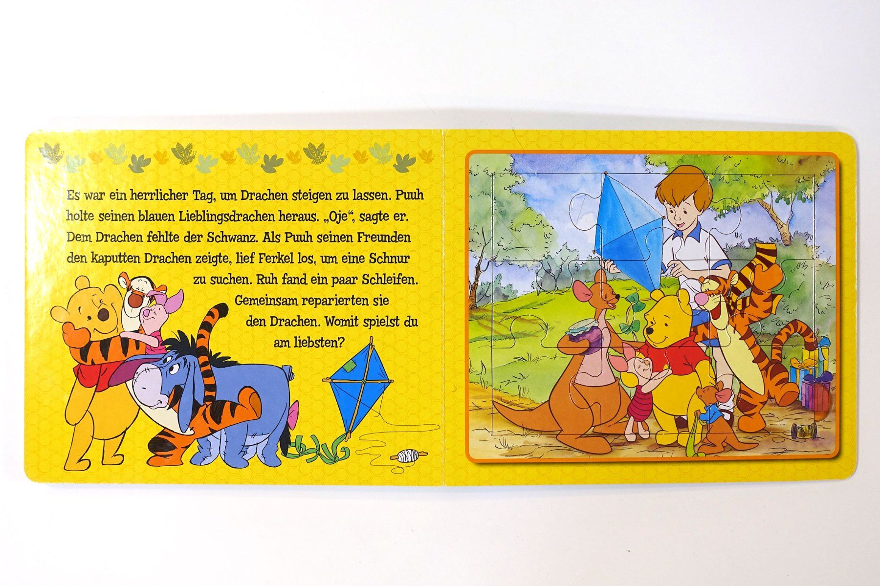 Libri: Kinder Puzzlebuch - Winnie Puuh - Disney – Nuovo (secondo la descrizione) da Buochs venduto da chicco64 4