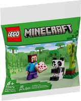 Lego Minecraft 30672 Steve and Baby Panda polybag
