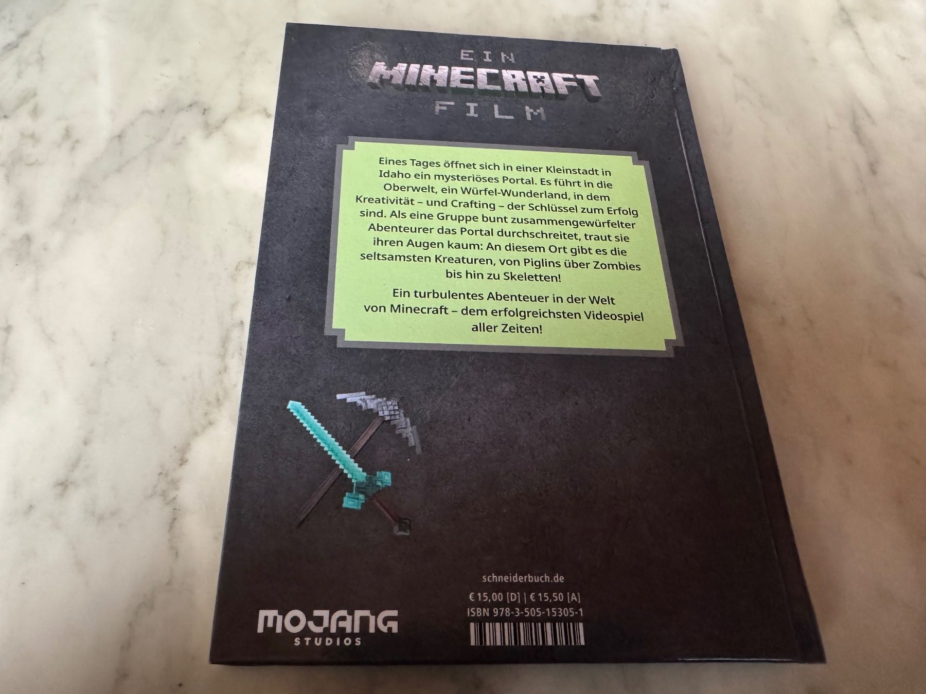 Livres: EIN MINECRAFT FILM ROMAN – Neuf (Voir description) à hägendorf par twilightprincess 1