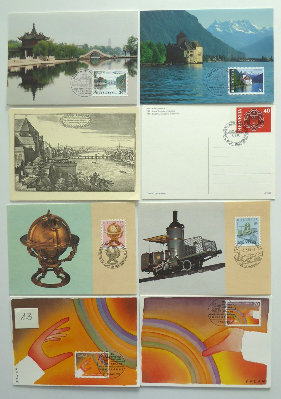 Tous les timbres: PTT Bildpostkarten – D'occasion à Aesch BL par Kauri1 1
