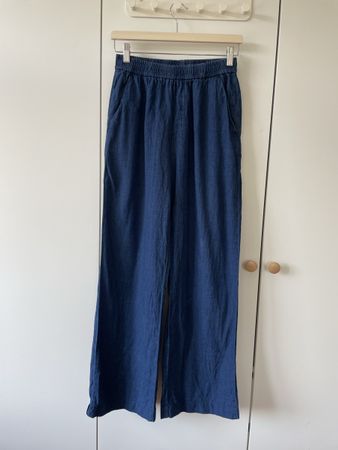 CLOSED Weite Hose „Winona“ • Gr. XS • Leinen-Baumwolle • Top