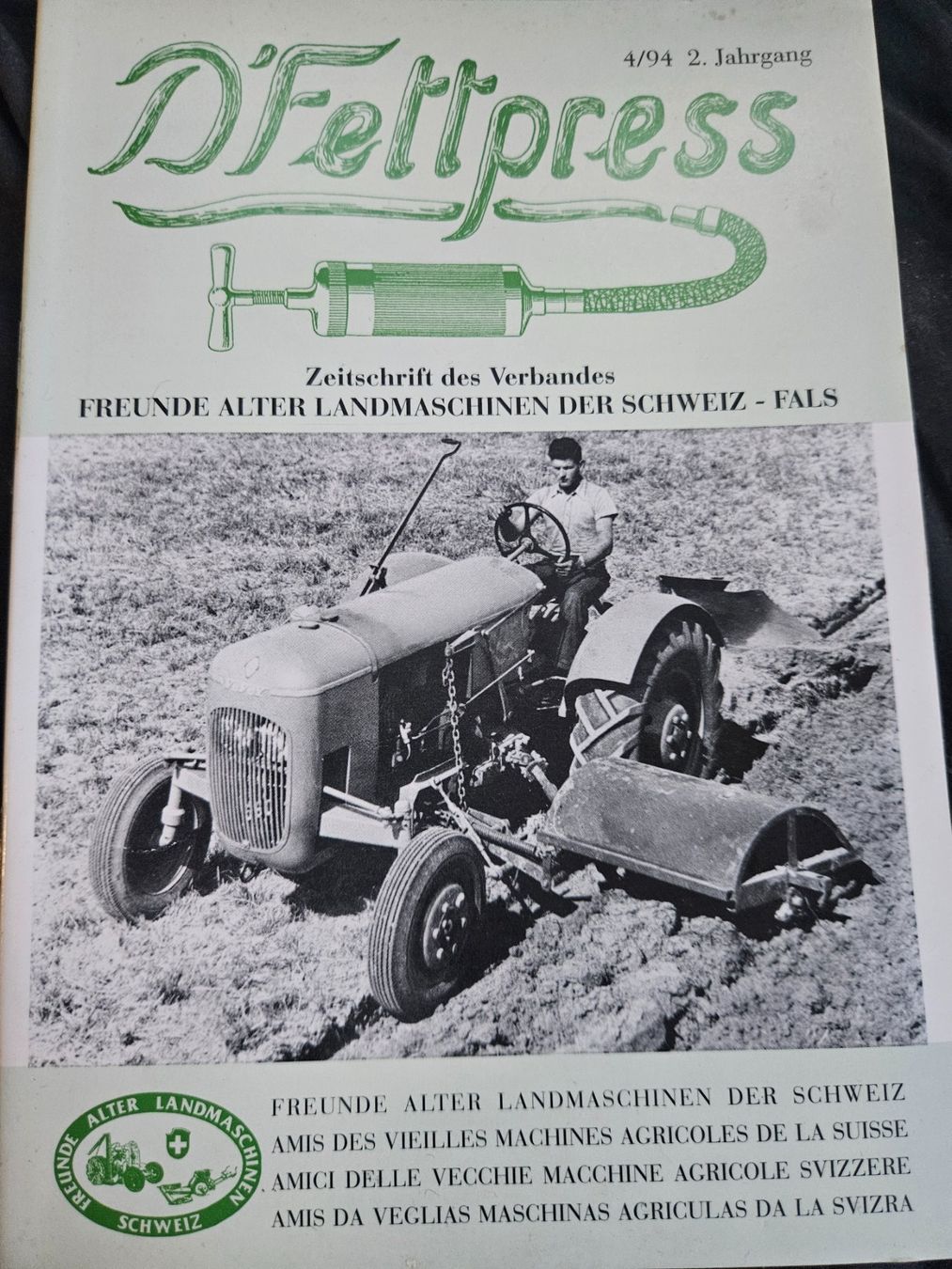 Trattori: D Fettpress 4/94 OTT Lambert Moos xx – Usato da Flawil venduto da sr1_f6st