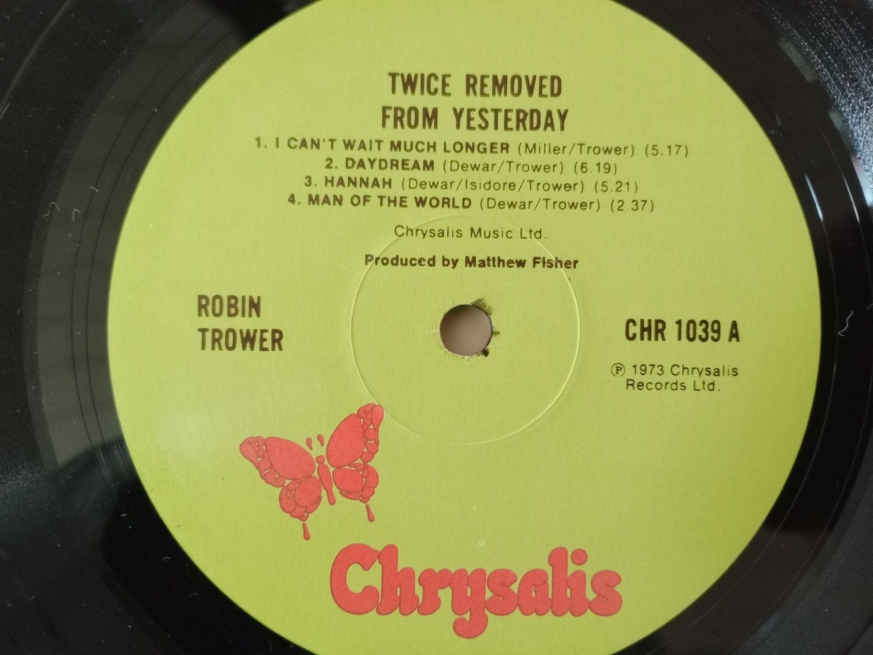 Dischi in vinile: Robin Trower - Twice Removed From Yesterday LP Vinyl – Usato da Waldenburg venduto da STICKER_KING 5