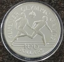 4,8 Unzen 100 Dollars Jamaica 1988 Summer Olympic Games