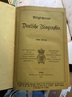 buch deutsche biographie band 1-45  komplett