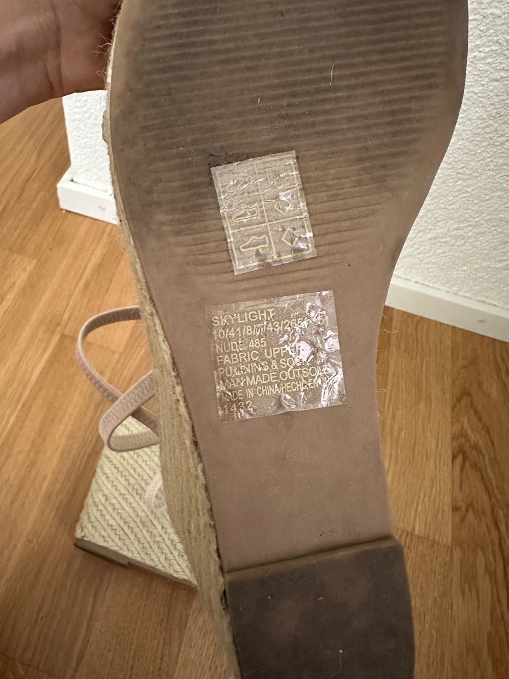 Steve Madden Damenschuhe: Steve Madden Keilsandalen Espadrilles beige Grösse 41 – Neu (gemäss Beschreibung) aus Glattbrugg von SMusic98 4