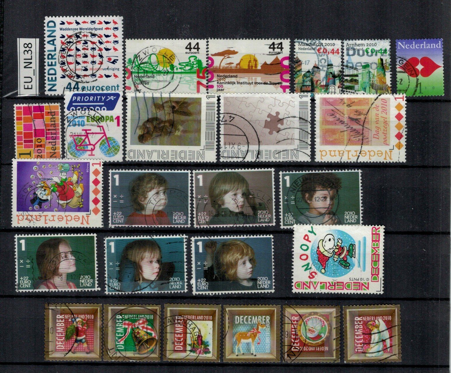 Tous les timbres: Niederlande 2010, EU_NL38 – D'occasion à Erlenbach ZH par panstamps