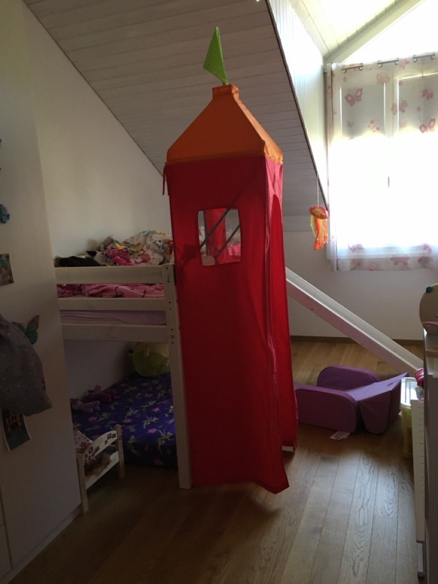 Flexa Betten: Halbhohes Flexabett mit Rutschbahn und Turm – Gebraucht aus Granges-Paccot von Fwaeber 3