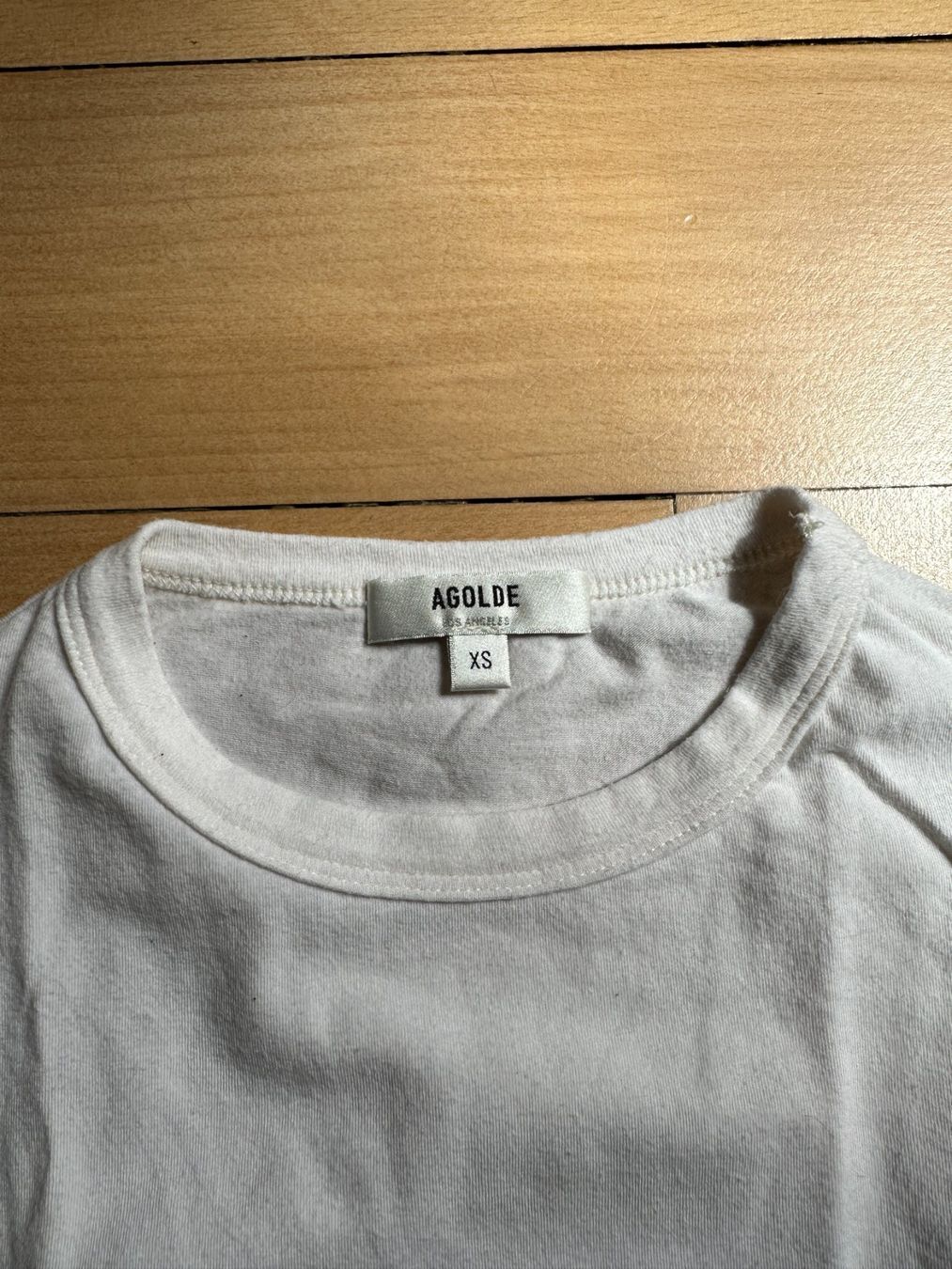 T-shirt: AGOLDE - T-Shirt weiss XS – Usato da Zürich venduto da Diazaio 2