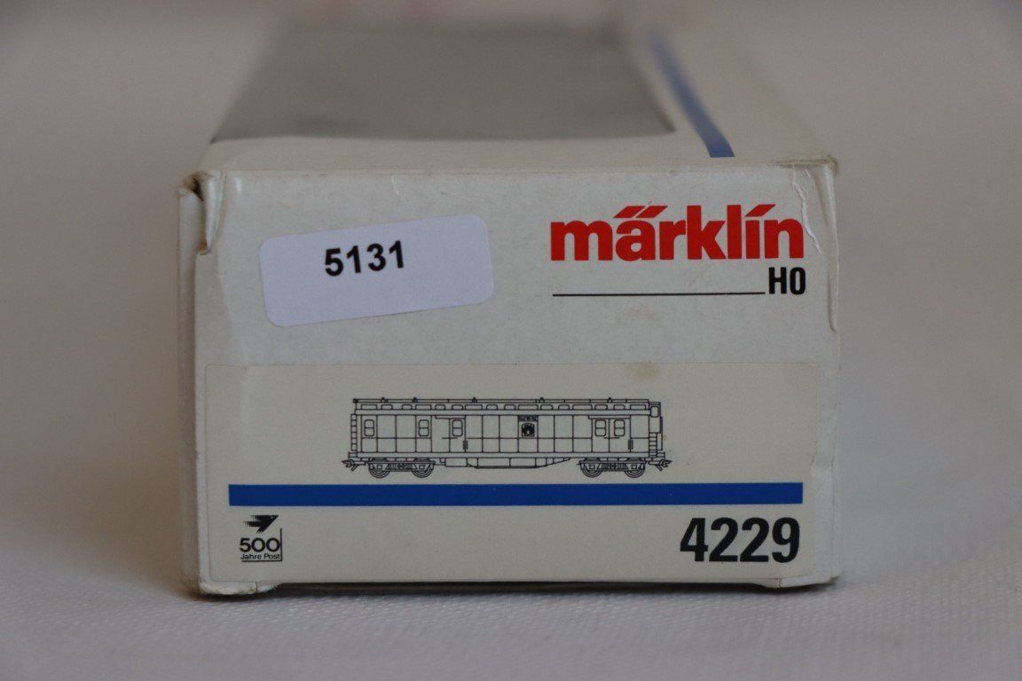Modellini di ferrovie: Märklin Bahnpostwagen (5131-32) – Nuovo (secondo la descrizione) da Bäriswil BE venduto da WWYN-Liquidationen 8