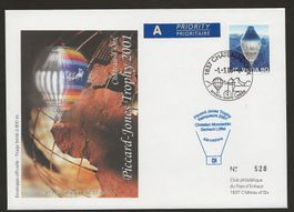 Ballon Schweiz 2001 Chateau D'Oex Luftpost