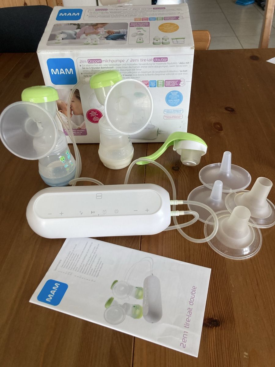 Tire lait MAM double electrique (D #39 occasion) à Cottens VD pour CHF 35