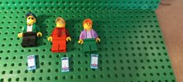 Lot de 3 mini figurines Lego City