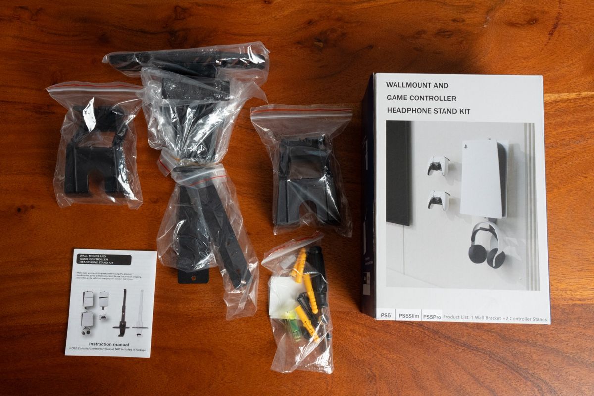 Wandhalterungen: PS5 Wandhalterung Set für PS5 / Slim / Pro + 2 Controllerhal – Neu und originalverpackt aus Gossau SG von Alex_Tech 3
