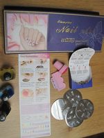 Nail Art Stamping Set (Konart) -> komplett & kaum benutzt