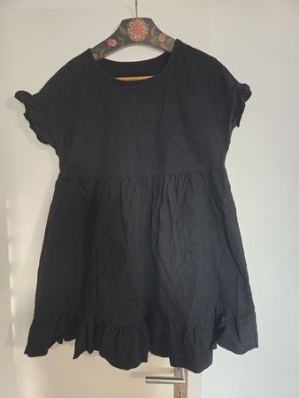 Schwarzes Sommerkleid, Grösse 40, kurzärmlig, Top Zustand