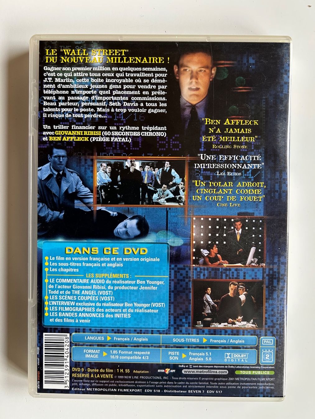 Tutti i DVDs: LES INITIÉS – Usato da St-Cierges venduto da Crisi53 1