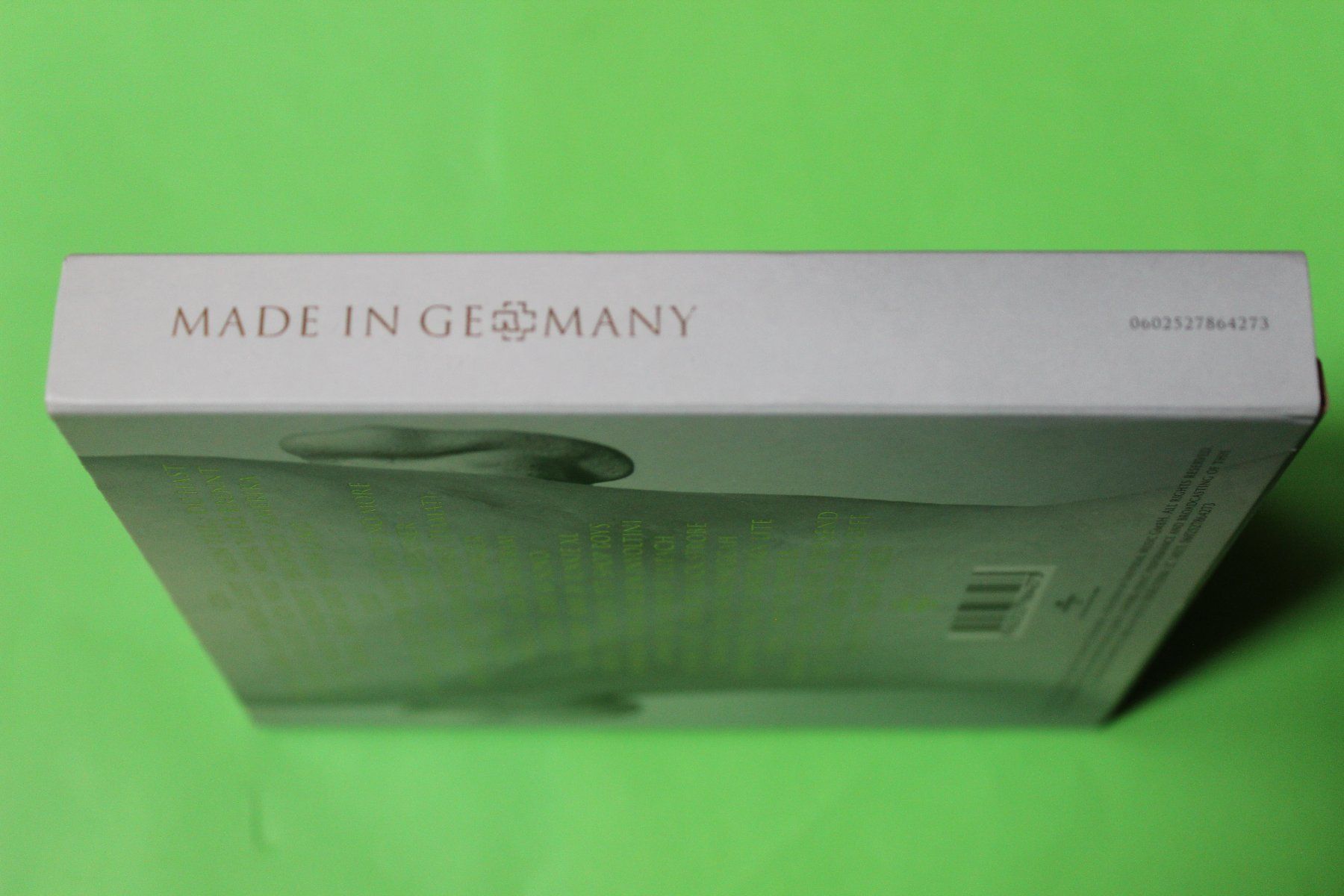 CDs: RAMMSTEIN - MADE IN GERMANY Best-of 2CDs – Gebraucht aus Tübach von JamesStone 5