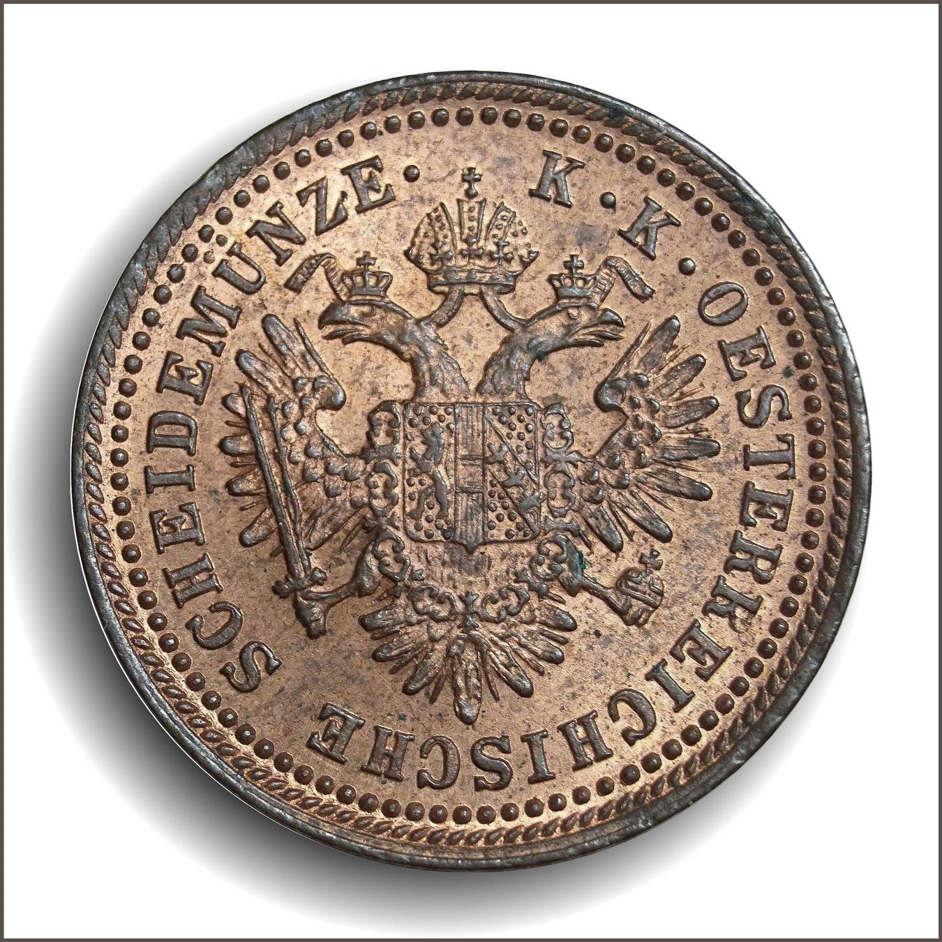 Tutti le monete: 1 Kreuzer 1851 UNZ RRR – Nuovo (secondo la descrizione) da Flamatt venduto da samowarow 3