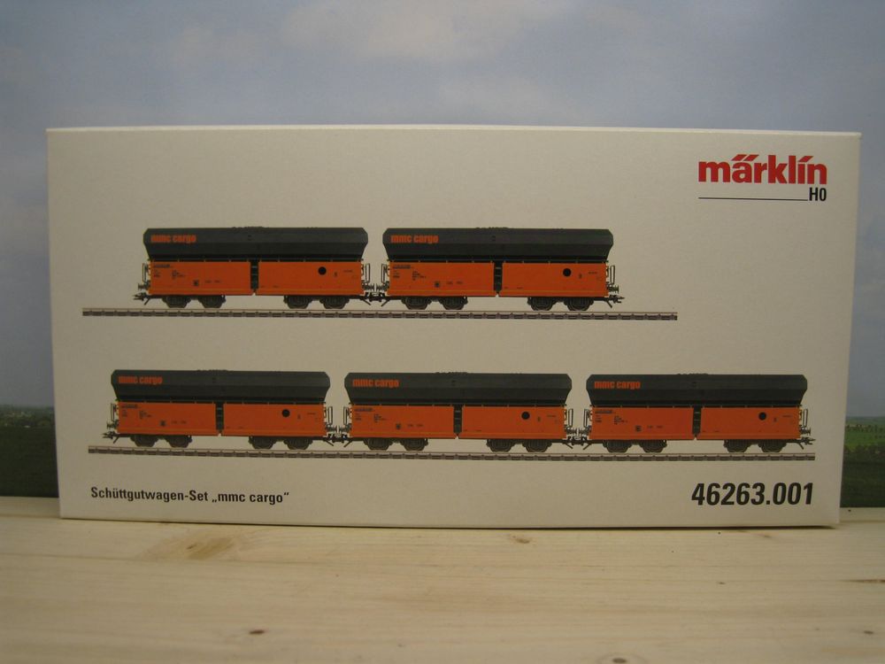 Märklin Schüttgutwagenset MMC 46263.001 neuwertig in OVP (Neu (gemäss ...