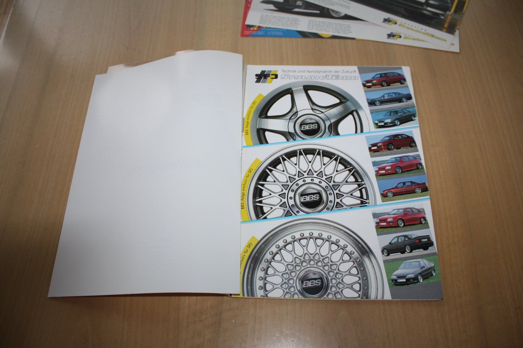 Opel Documenti: Opel Tuning SFJ Styling Katalog 1990 Prospekt – Usato da Wikon venduto da erwin400 1