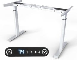 Tischgestell Höhenverstellbar WEISS