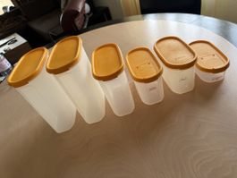 Tupperware Eidgenossen Set 7-teilig – Gelb / Orange