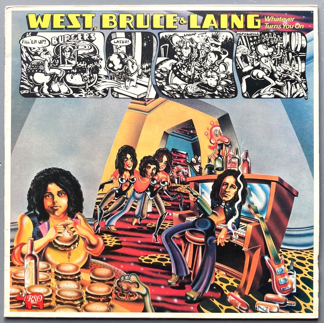 Schallplatten: WEST, BRUCE & LAING - WHATEVER TURNS YOU ON – Gebraucht aus Poliez-Pittet von Newtown-Records