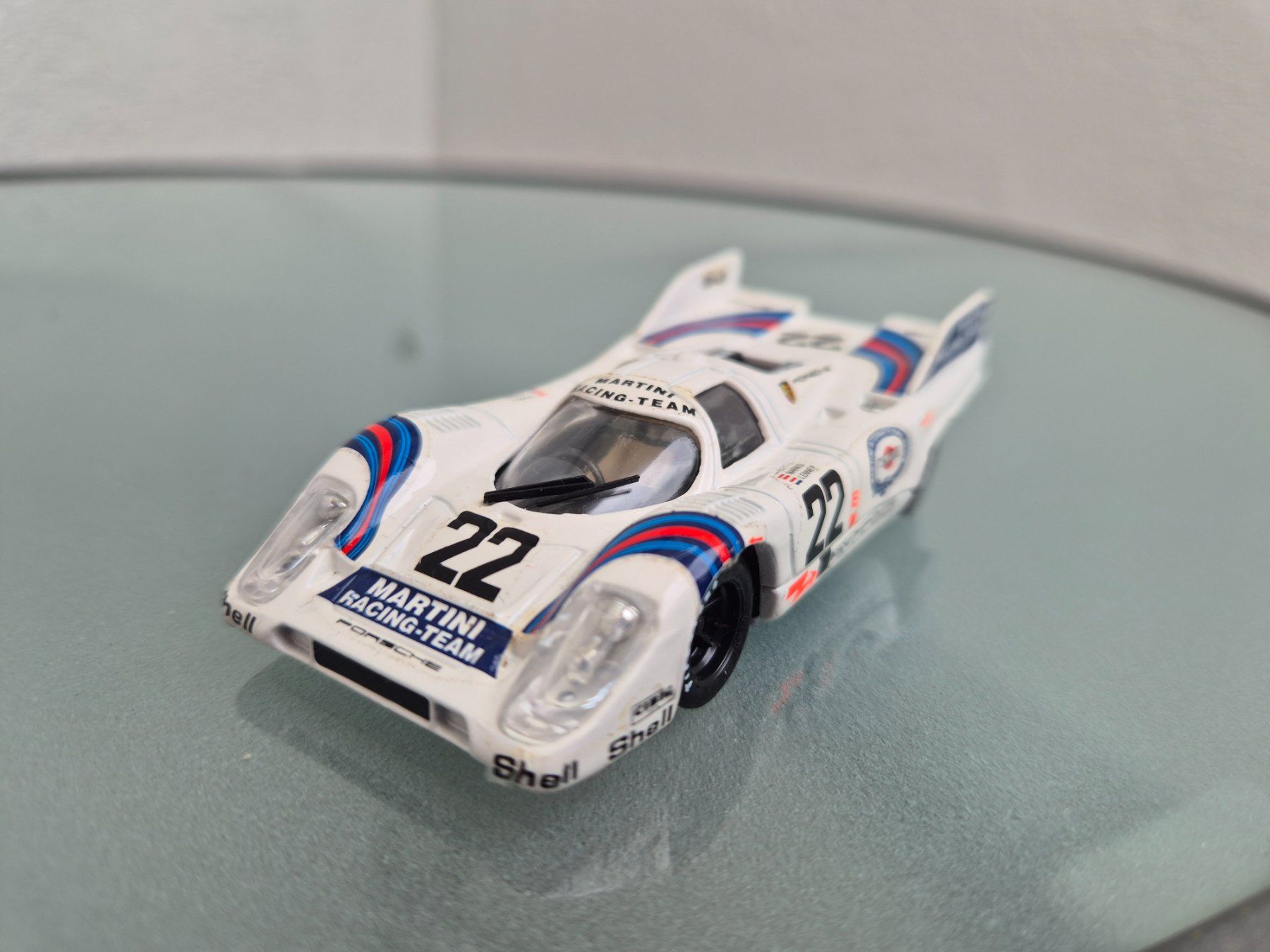 Porsche Modellini d'auto: Porsche 917 Martini von Brumm. 1:43, – Usato da Oberbuchsiten venduto da laffite54 2