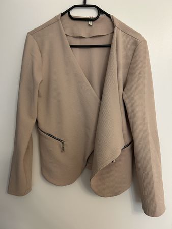 Schicker Blazer in Beige, Grösse M/L