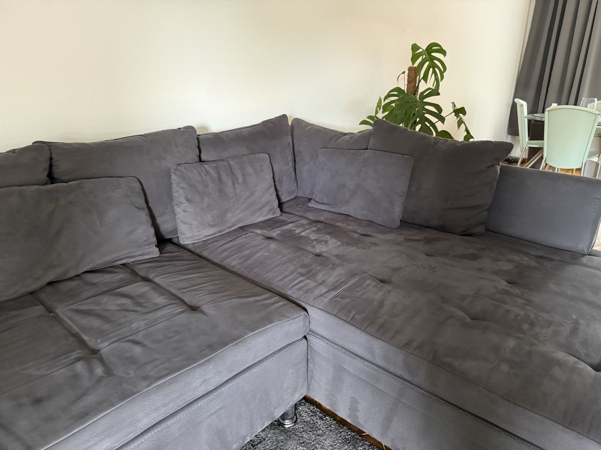 Sofas: Ecksofa grau Stoff sehr gute Zustand – Gebraucht aus Buchs AG von And_v2hn 7