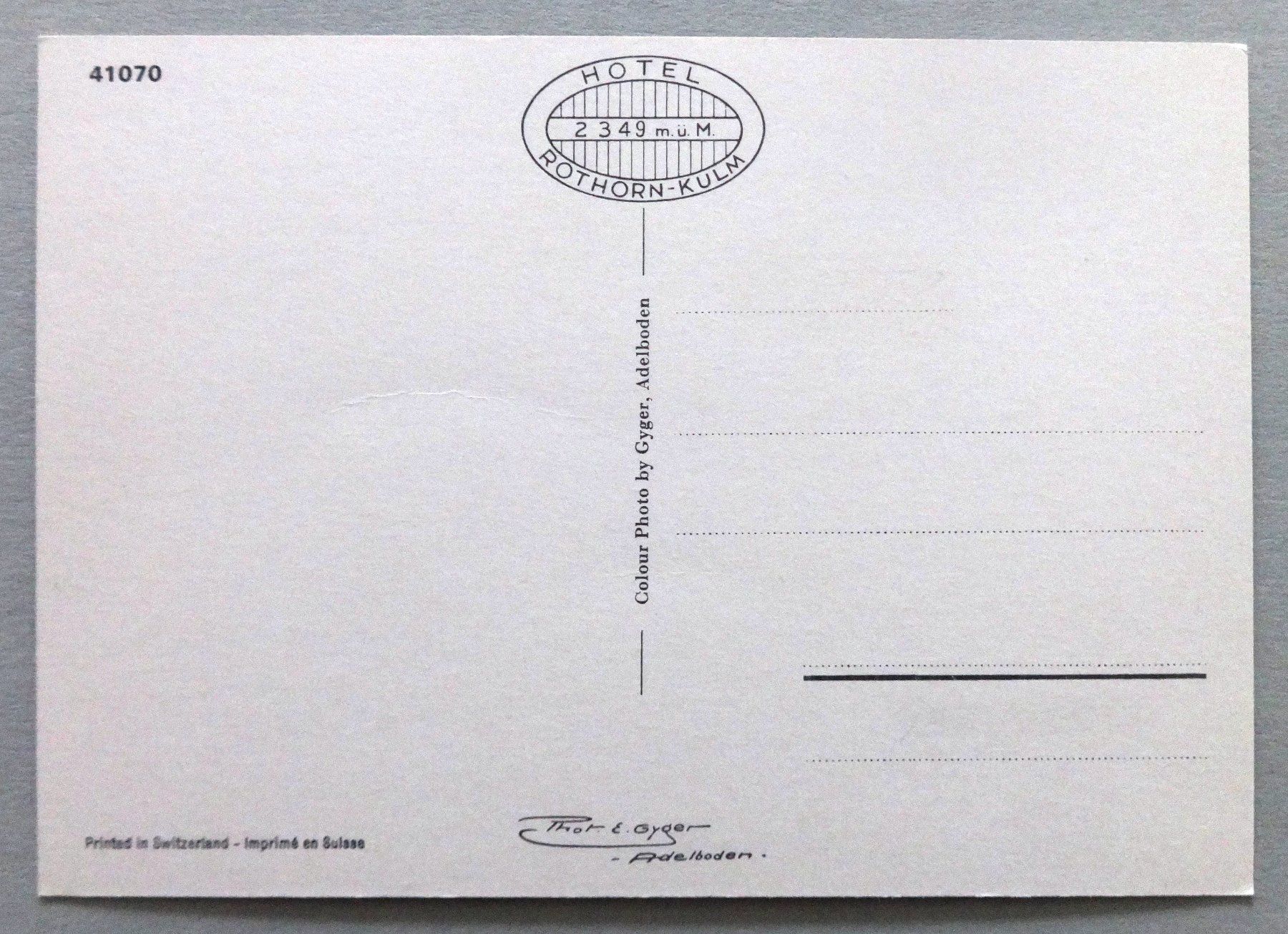 Cartes postales: Brienz-Rothornbahn – D'occasion à Fétigny par Billy2miny 1