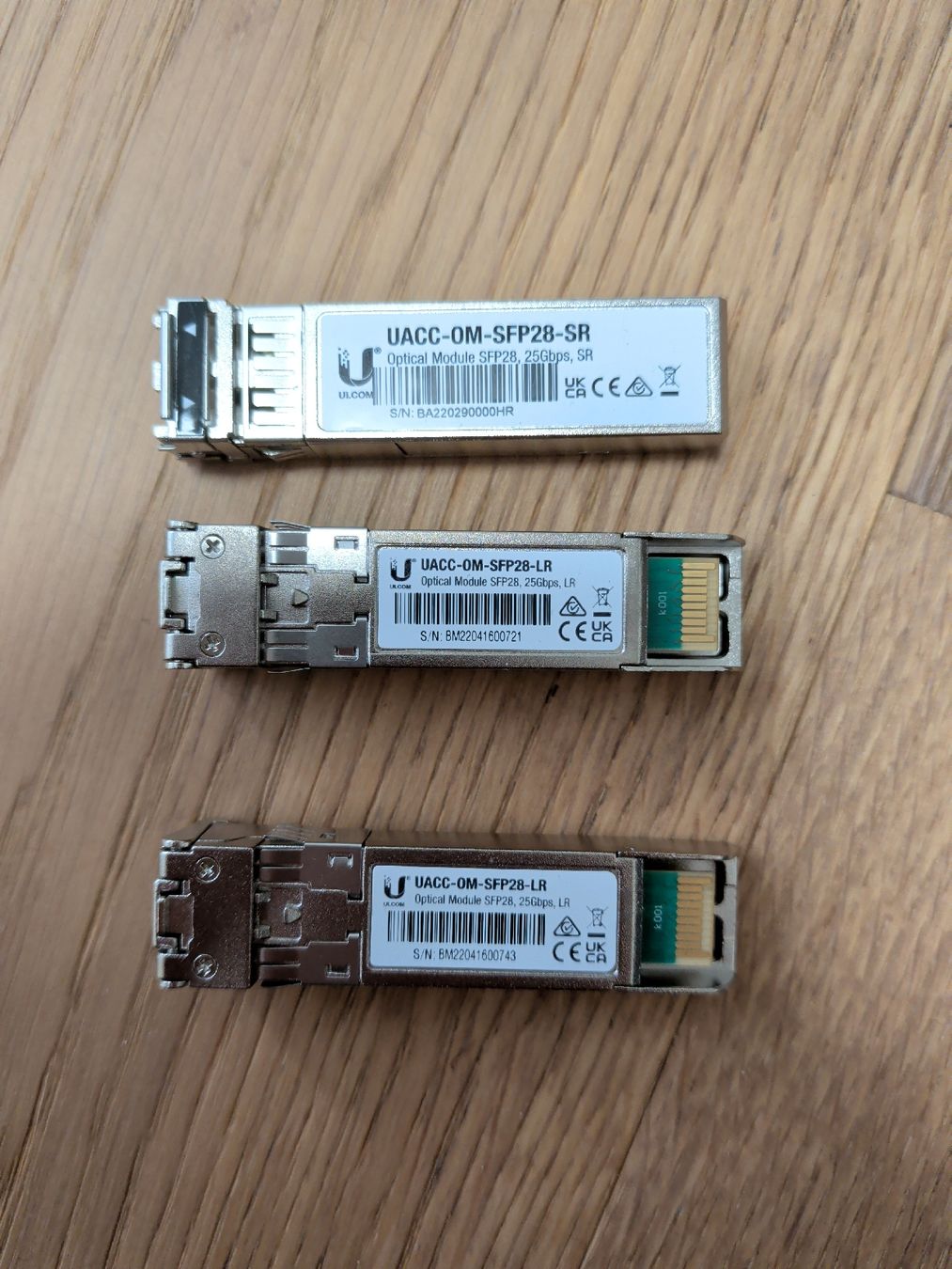 Ubiquiti Laufwerke & Adapter: Ubiquiti SFP modules  – Gebraucht aus Münsingen von dufoursg