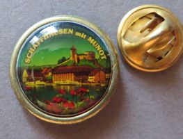 PIN, SCHAFFHAUSEN MIT MUNOT, RHEIN SCHIFF