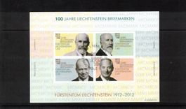 2011 100 Jahre Briefmarken Kleinbogen