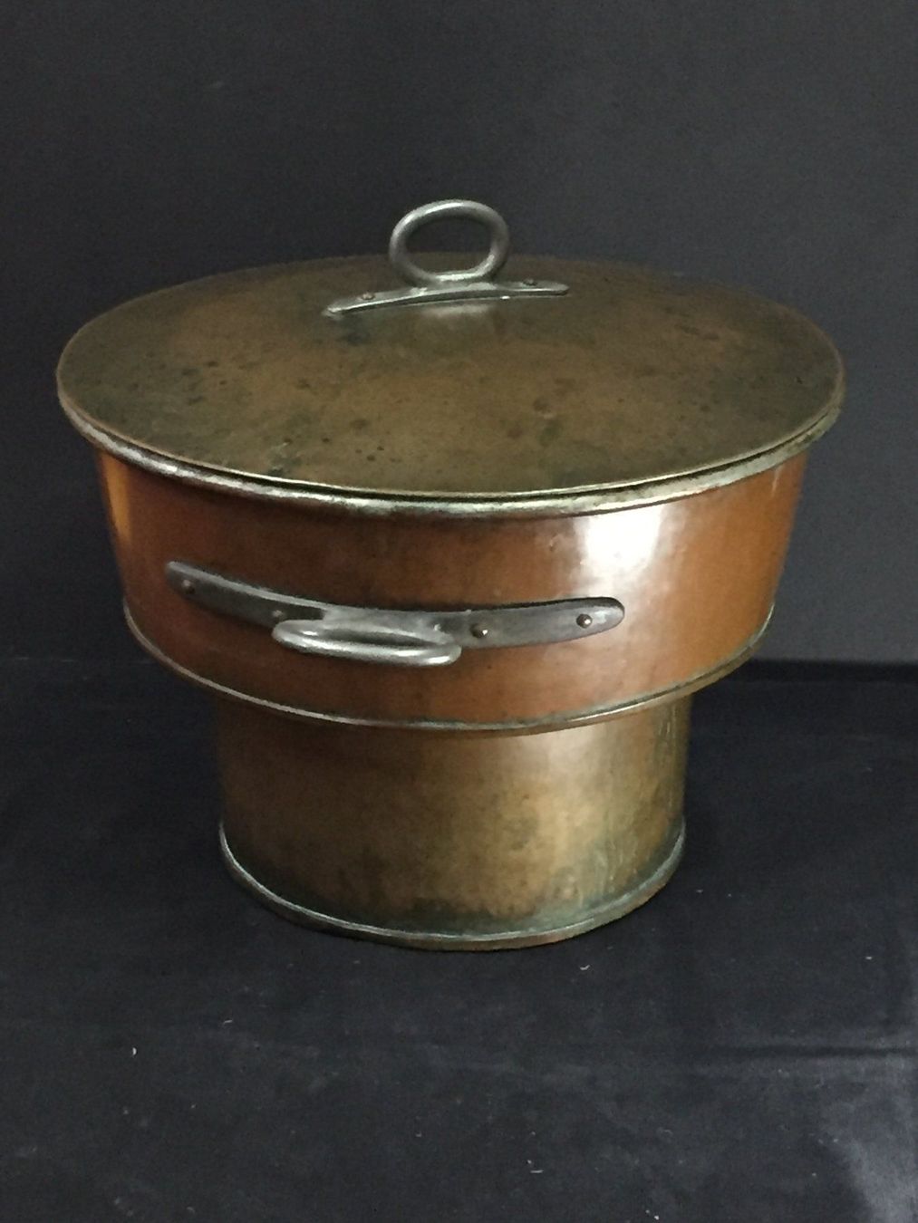 Pentole: Antiker Kessel / Topf aus Kupfer – Usato da Schaffhausen venduto da vintageville 5